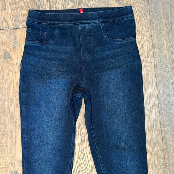Spanx Jean-ish Ankle Leggings Twilight Rinse Size Medium 20018R Tummy Control - Picture 6 of 16